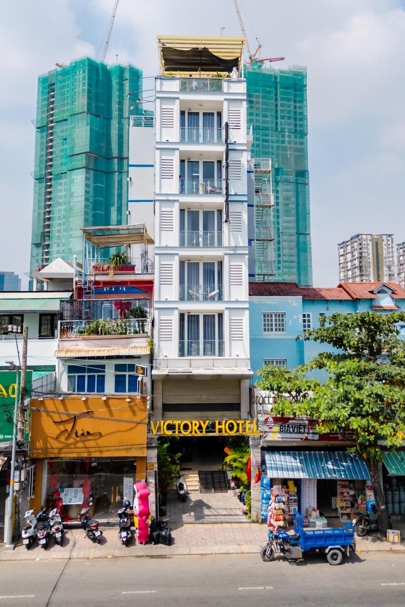 Victory Secc Hotel Ho-Chi-Minh-Stadt Exterior foto